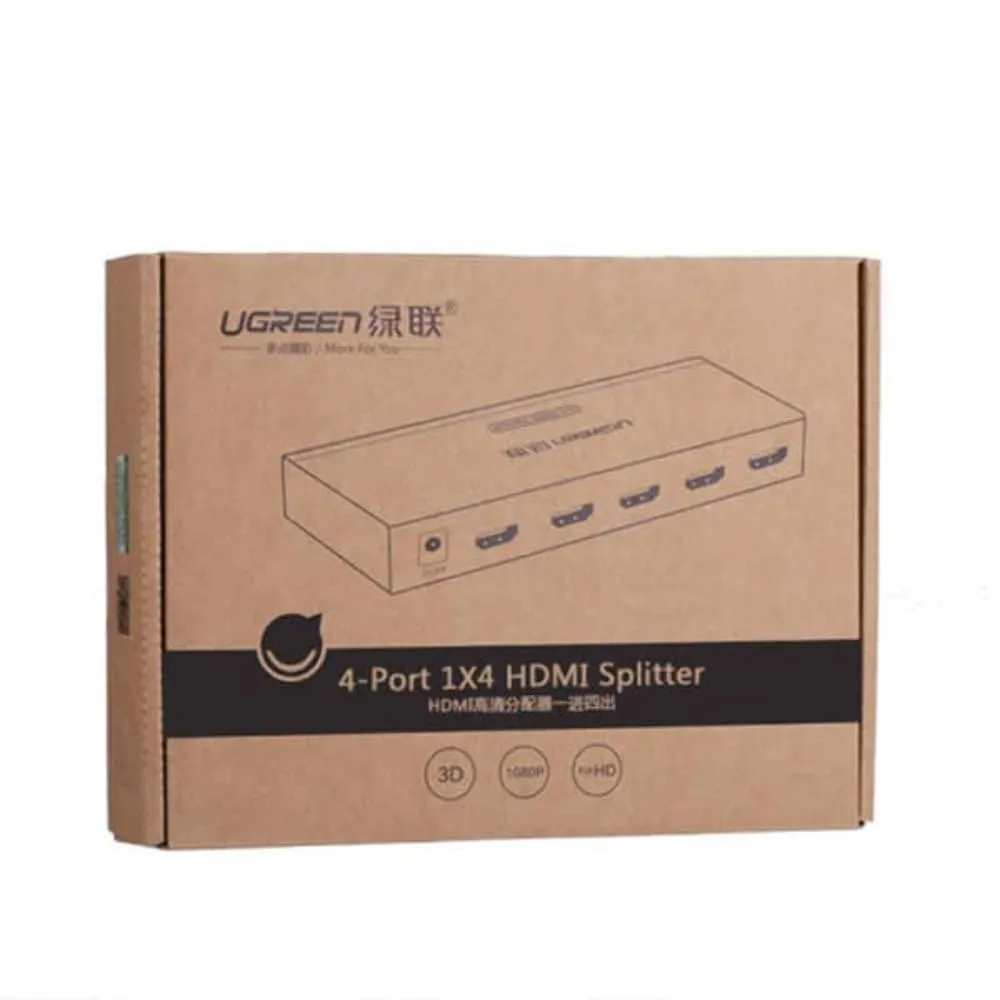 UGREEN 1x4 HDMI Amplifier Splitter Black_2.webp