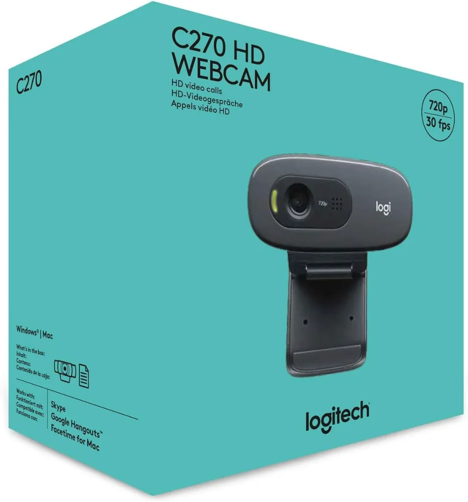 Logitech C270 HD Web Camera_3.webp
