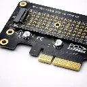 M.2 SSD to PCIe adapter close-up.webp