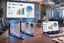 Wireless presentation in a modern meeting room.webp