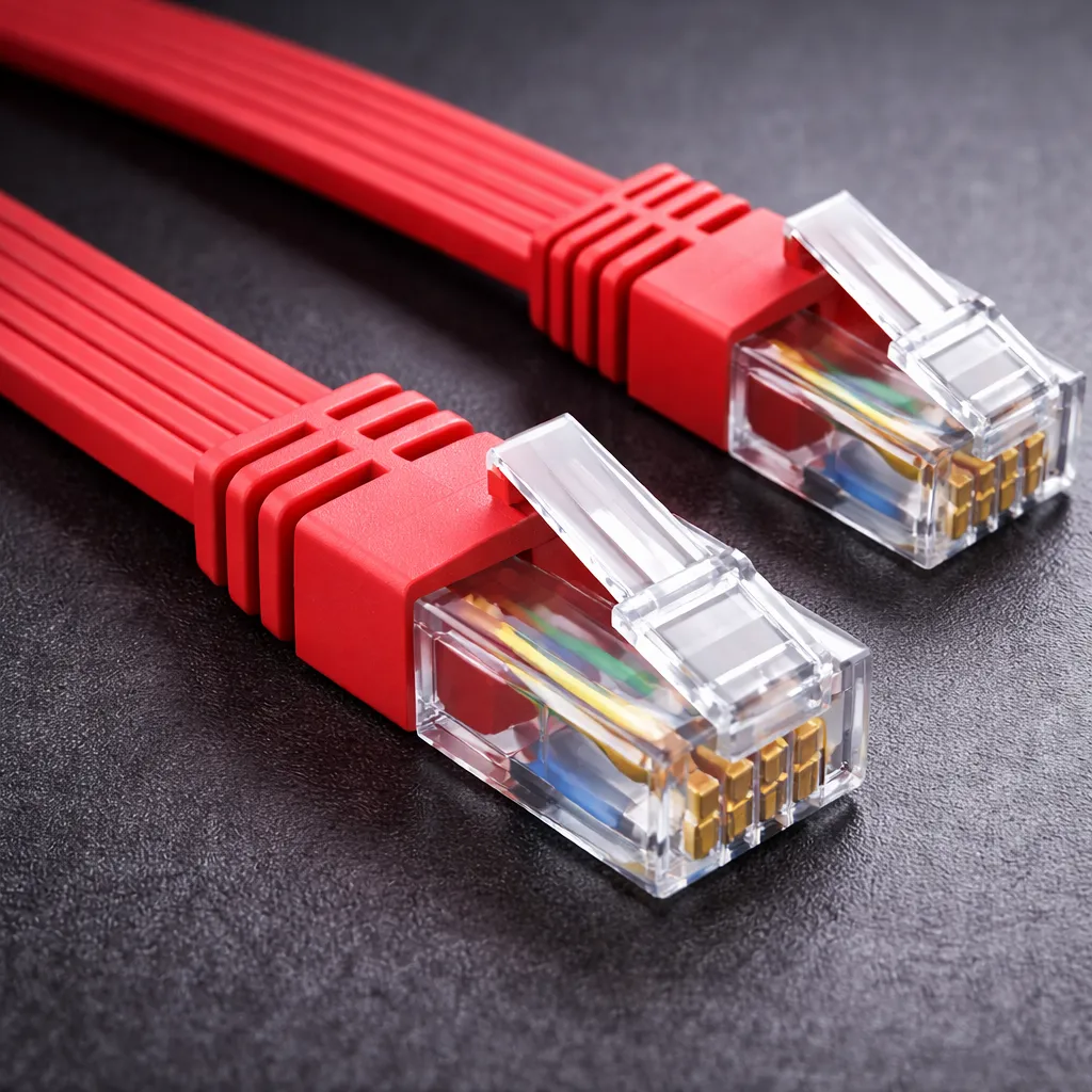 Close-up of red Ethernet cables.webp