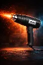 STEARNEL heat gun with fiery glow.webp