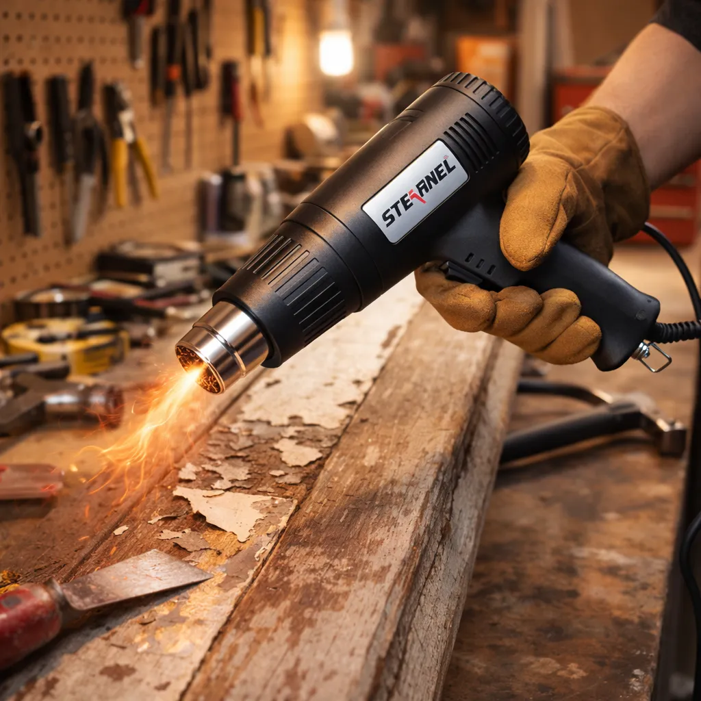 Removing paint with heat gun.webp