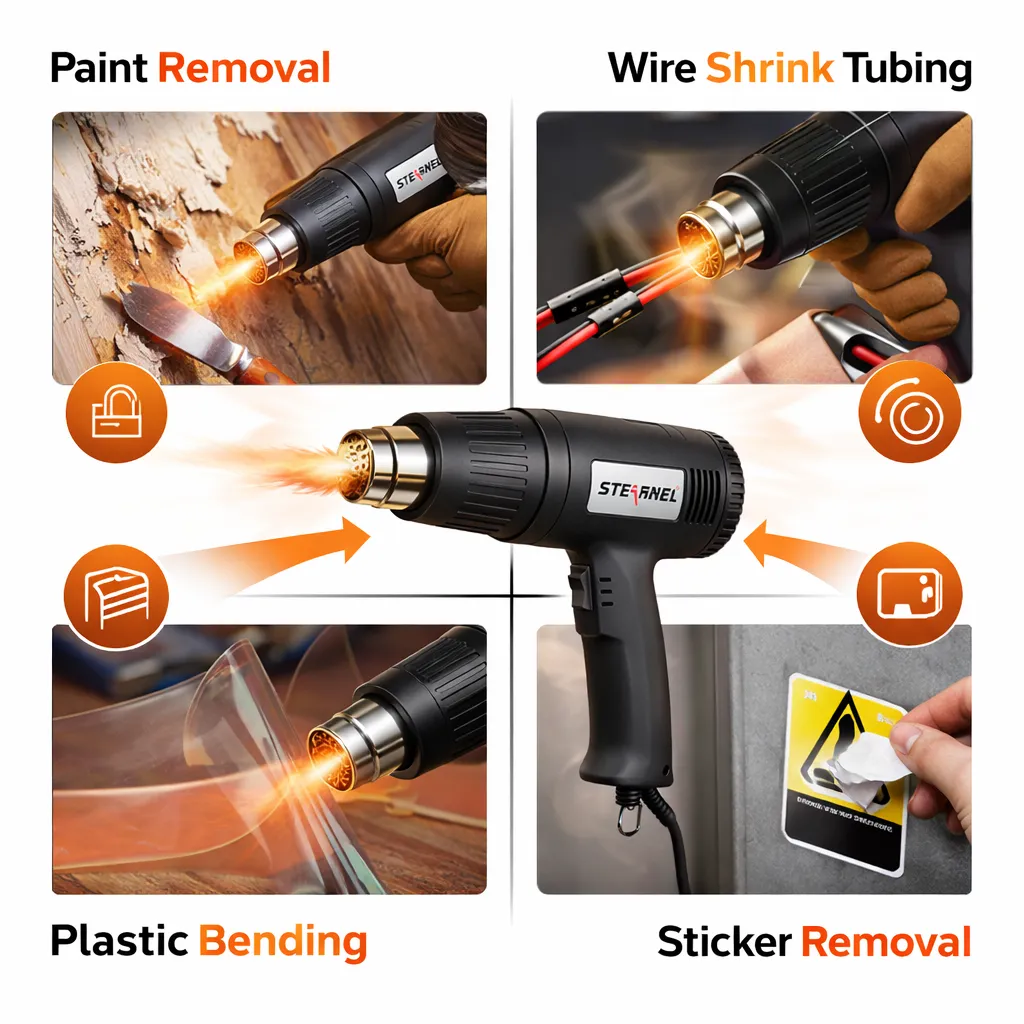 STEARNEL heat gun uses explained.webp