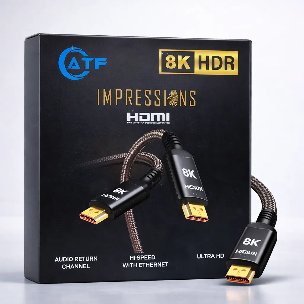 ATF HDMI Cable 8K (Ultra High Speed – Multi Length)