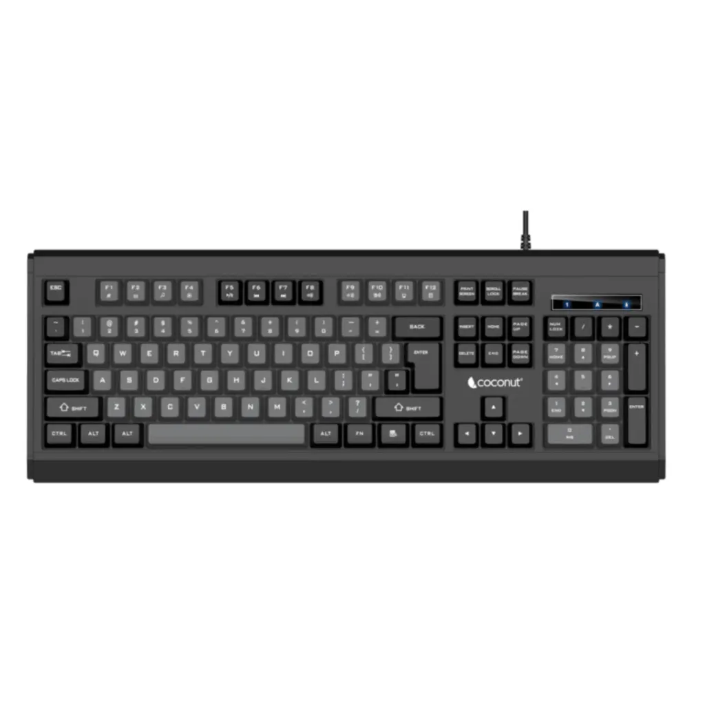 COCONUT STEEL K27 WIRED KEYBOARD