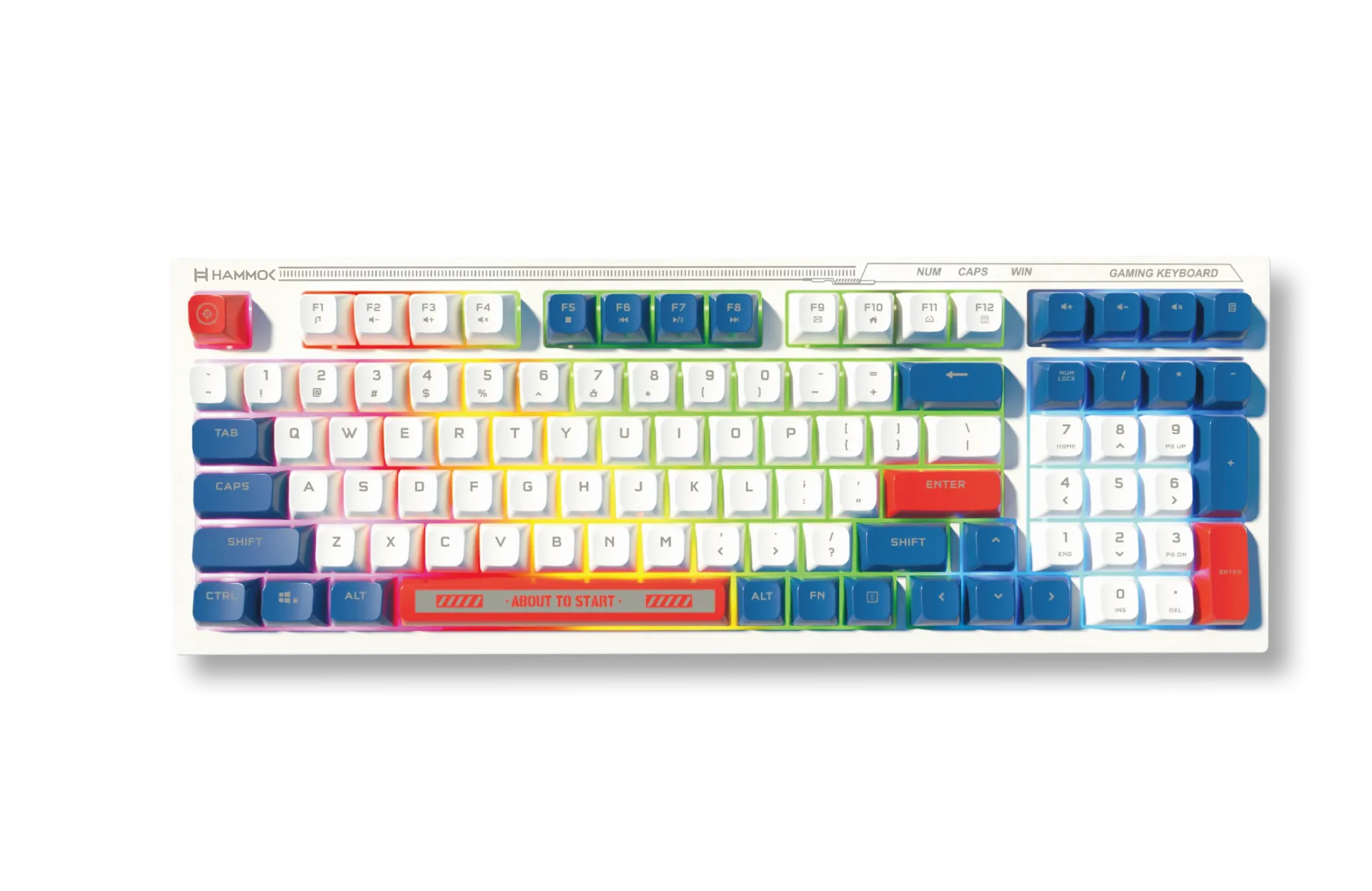 HAMMOK SPARTAN WIRED GAMING KEYBOARD