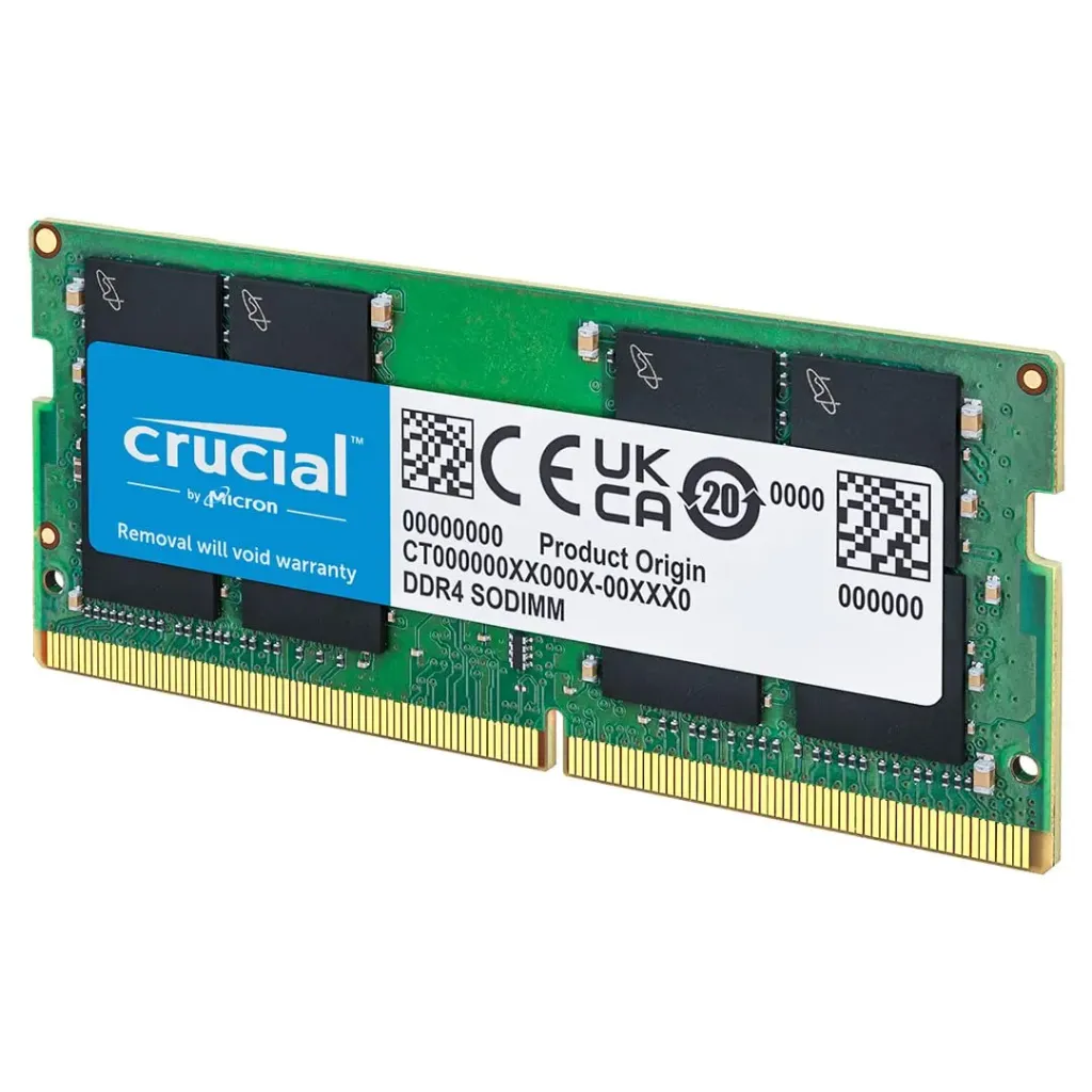 CRUCIAL RAM (8GB, 3200 MHZ, DDR4)