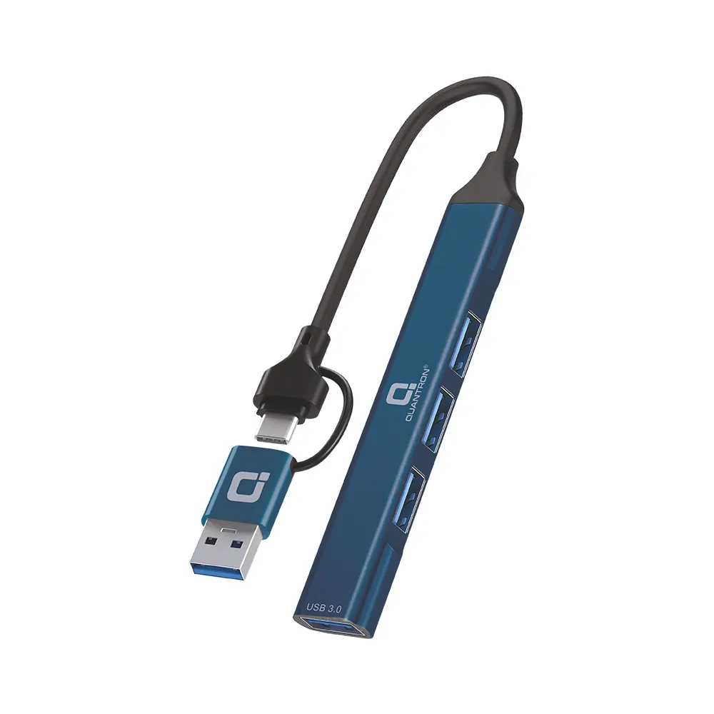 Quantron Ultra Slim USB Hub - QUH-240