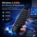 Air Mouse with Keyboard – 2.4GHz Wireless Smart Remote