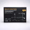 Multi-Function Desktop Monitor Mount – Adjustable Stand for 15”–30” Screens