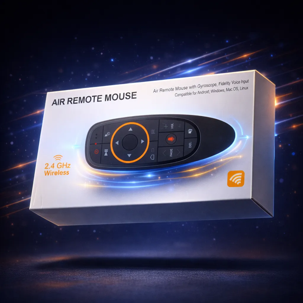 Air Remote Mouse – Wireless Gyroscope Remote with Voice Control