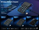 Mini Numeric Keypad – Slim & Wireless (2.4GHz)