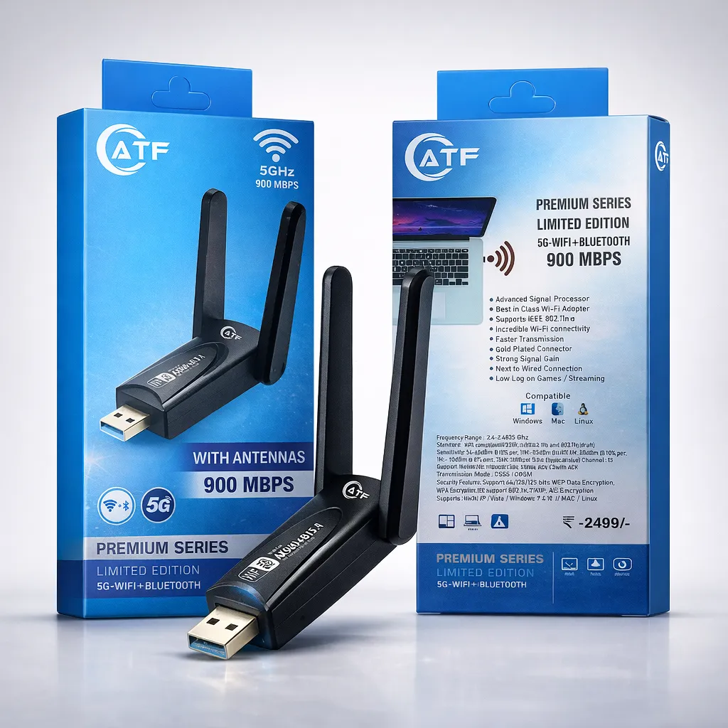 ATF 5G BLUETOOTH + ANTINA WIFI DONGAL