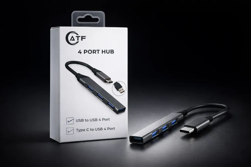 ATF USB-A 3.0 4 PORT HUB 5G