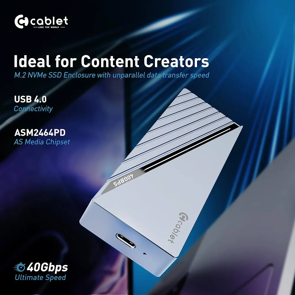 CABLET U40-C4 40 GBPS HIGH SPEED NVME
