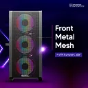 COCONUT RAMPAGE ELITE COMPUTER CASE BLACK