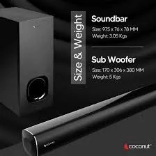 Coconut Ws05 Soundbar Speake walton R
