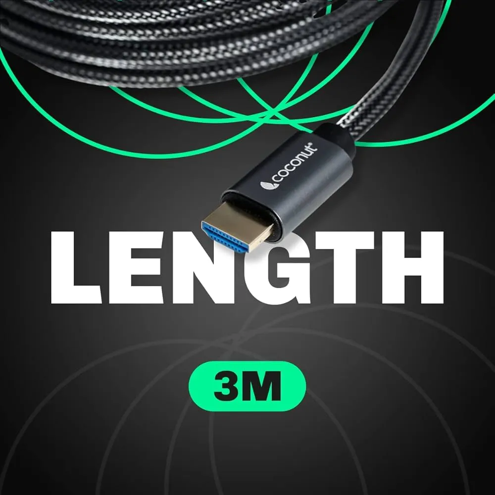 COCONUT 4K HDMI CABLE 3MTR