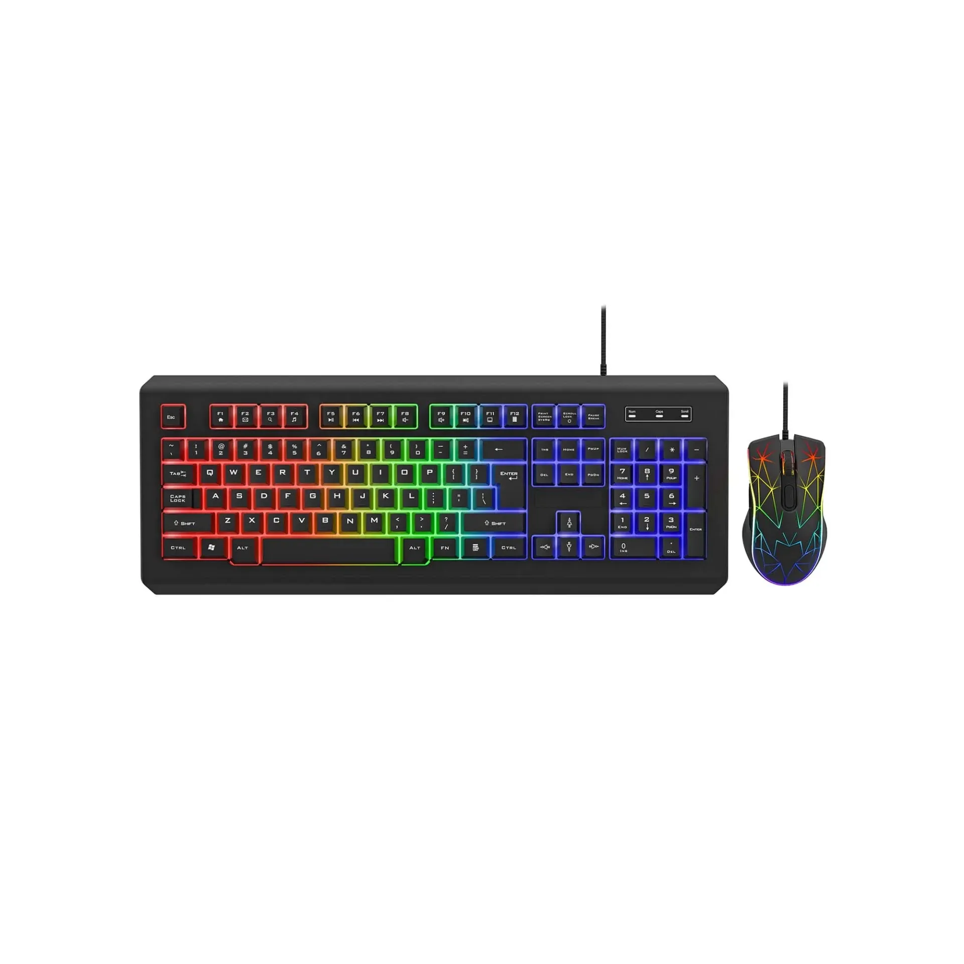 COCONUT K34+GM34 WIRED COMBO PHANTA BLACK
