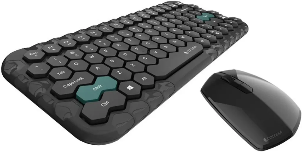 COCONUT KEYBOARD WIRELESS COMBO REJOICE WKM15
