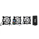 Coconut F2 Addressable RGB 120mm ARGB Fan 3 in 1 with Remote