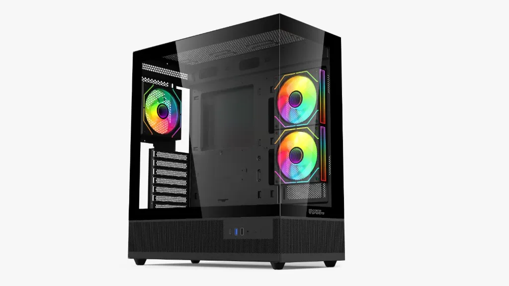 COCONUT STARK Z7 COMPUTER CASE BLACK
