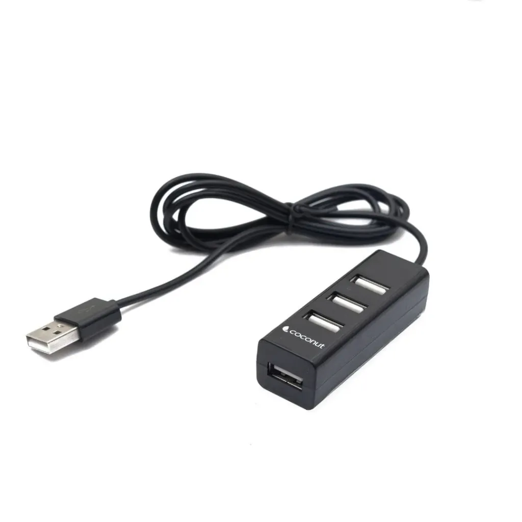 COCONUT UH13 VEENUS 4PORT USB 2.0 HUB 1MTR