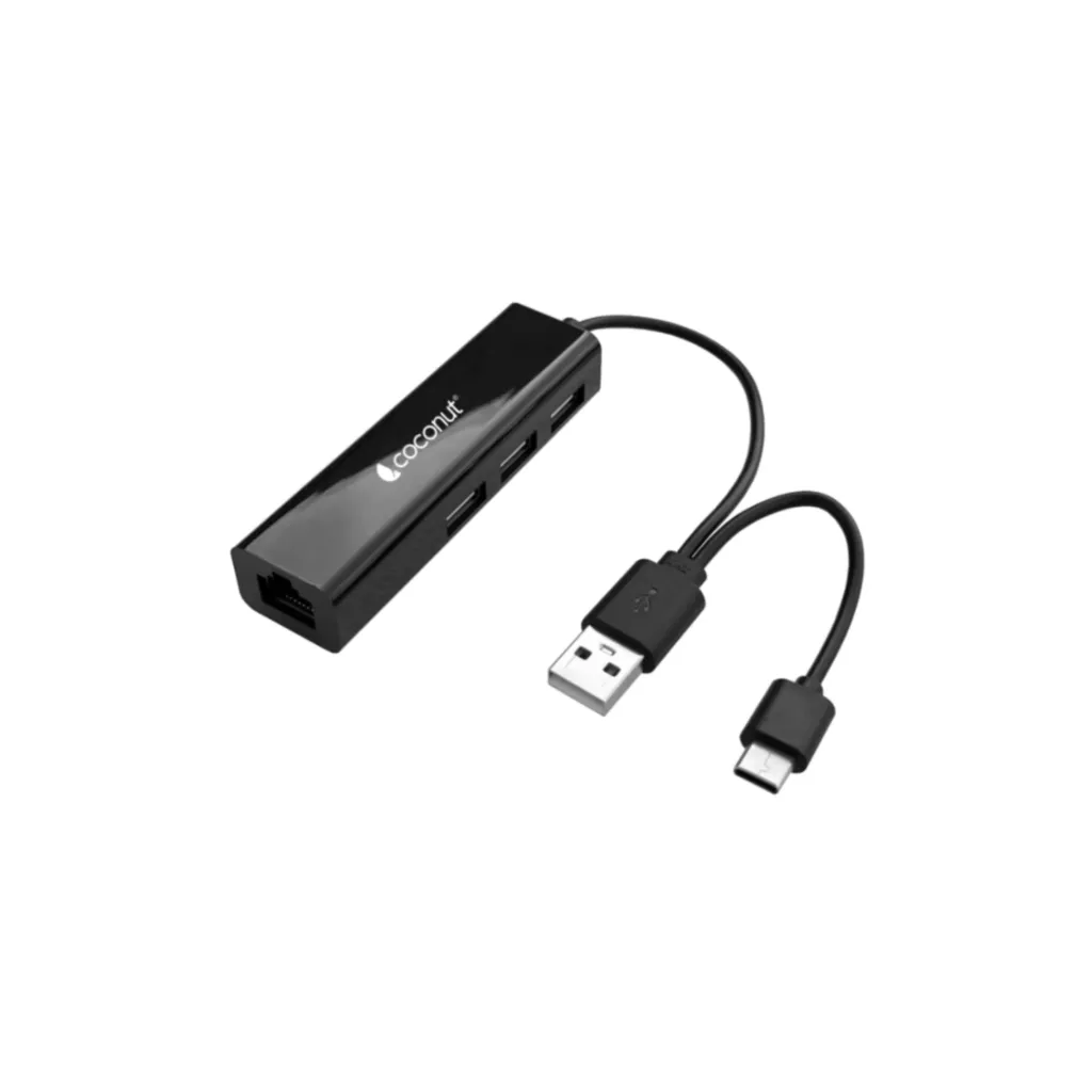 COCONUT USB TO LAN UL04 TYPE C 3PORT