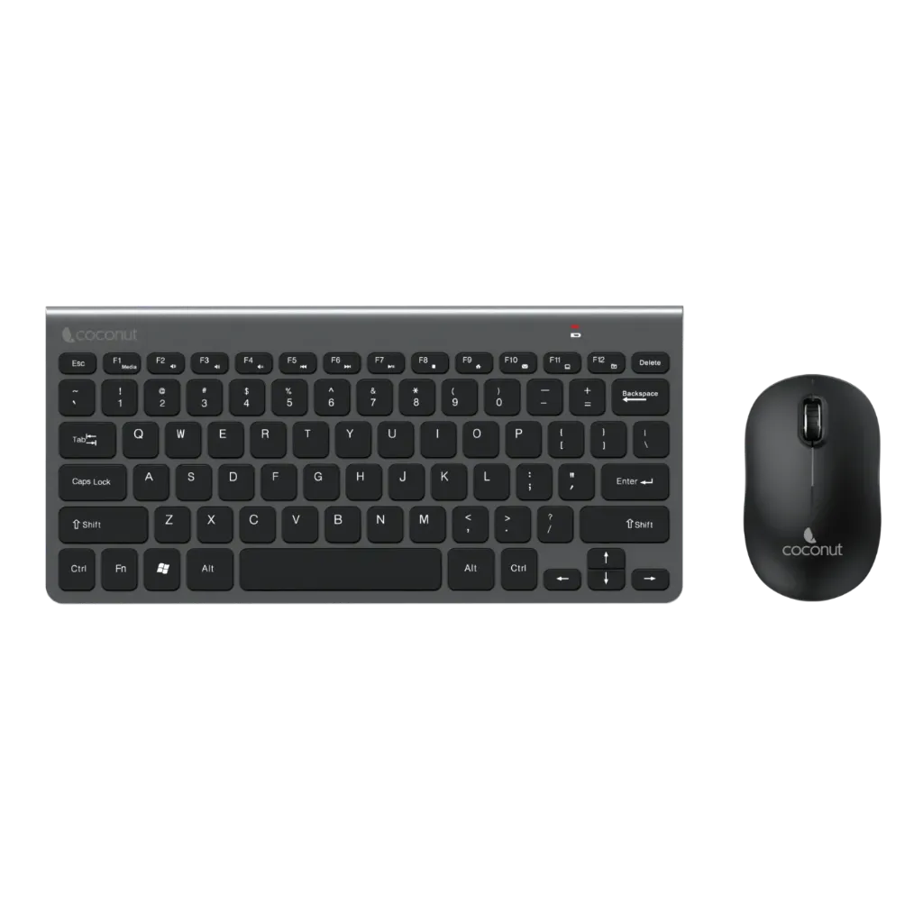 Coconut Wkm12 Topaz Wl Kb+Mouse Combo