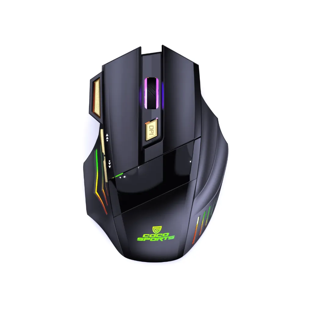COCONUT WM22  SPORTS  WIR GAMING MOUSE GOLD