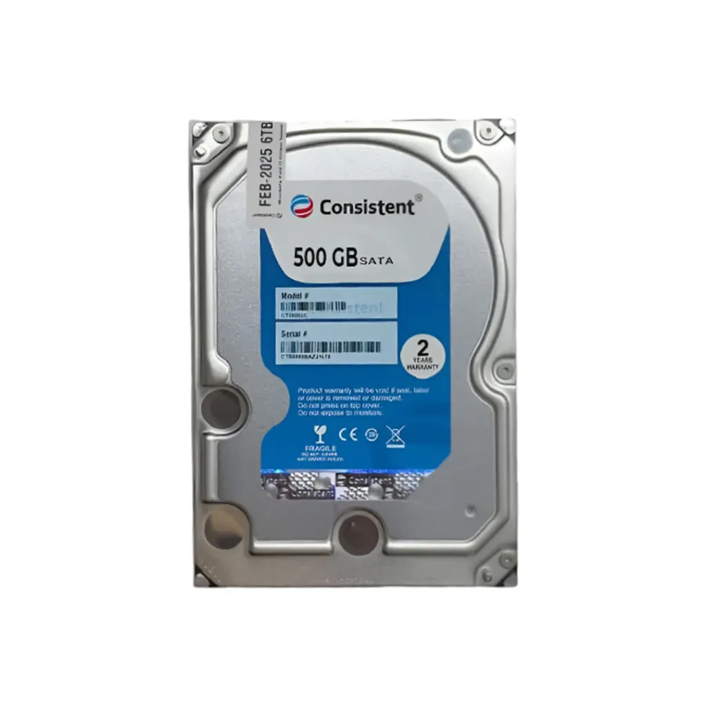CONSISTENT 500GB SATA HARD DISK