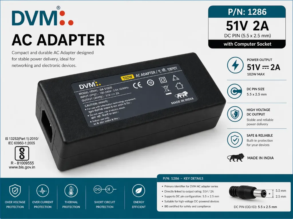DVM 51W 2AM 1286