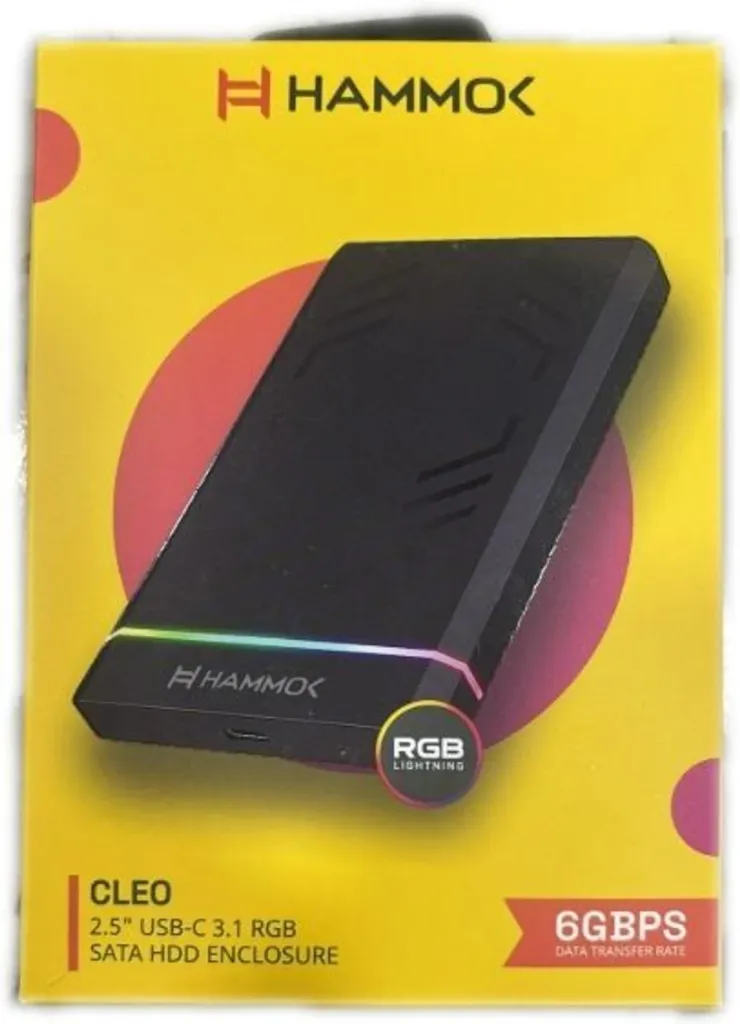 HAMMOK CLEO USB C 3.1 SATA HDD ENCLOSURE