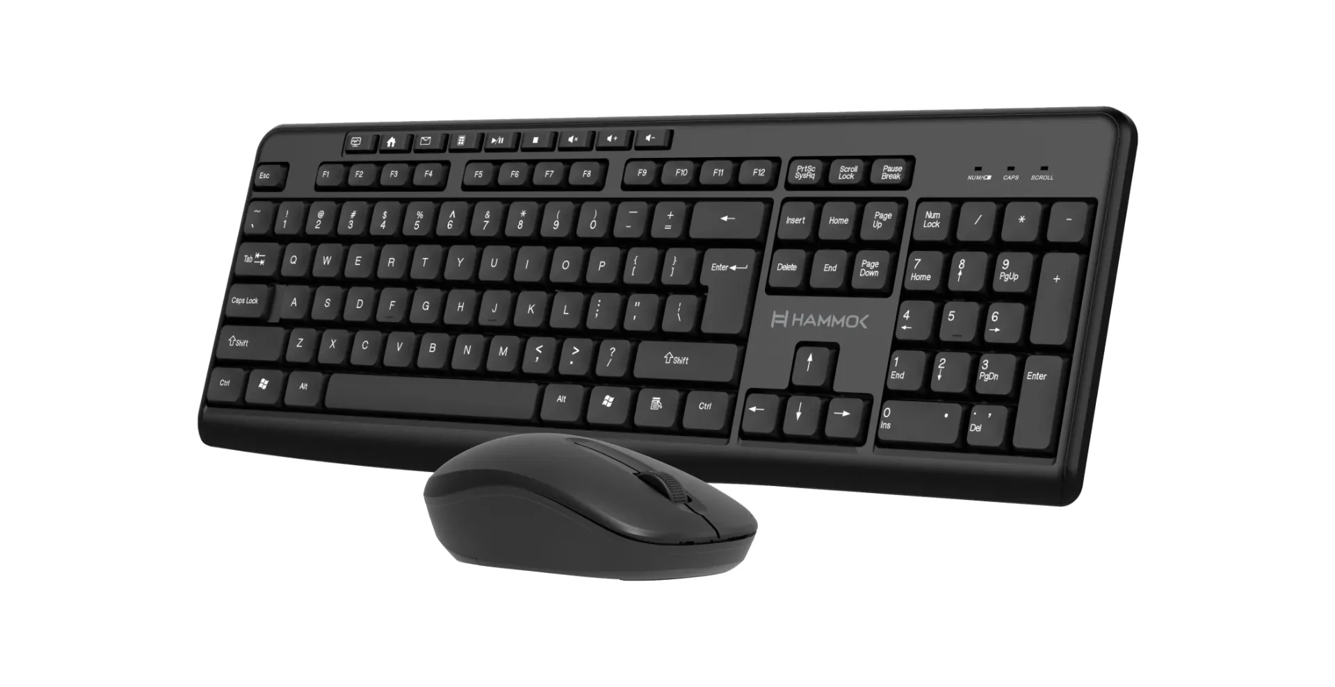 HAMMOK CLARA WIRELESS MULTIMEDIA COMBO BLACK