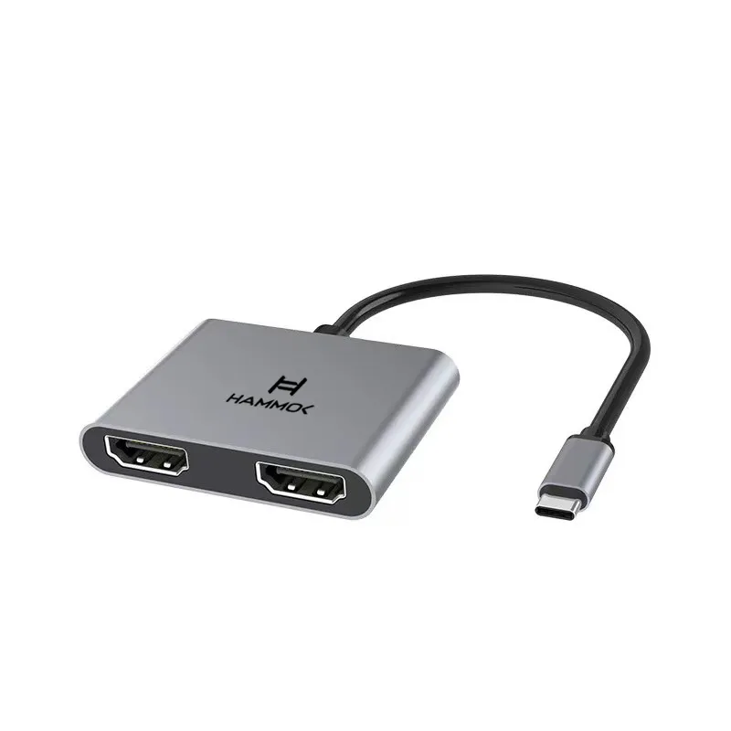 HAMMOK OSCAR USB TYPE-C TO DUAL HDMI 4K