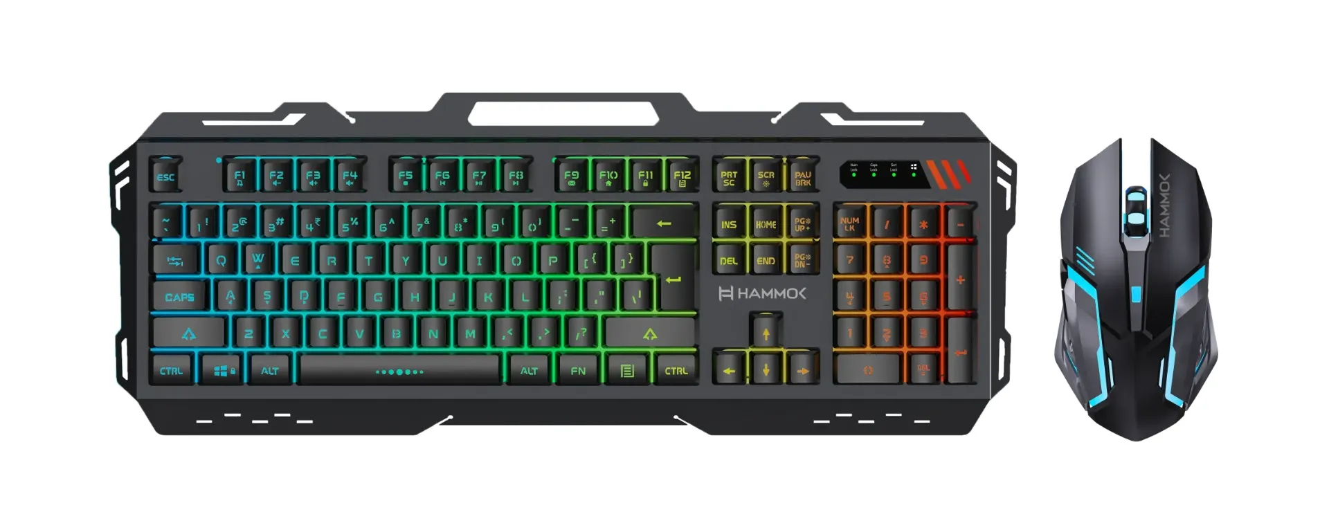 HAMMOK HULK WIRELESS KEYBOARD+MOUSE BLACK