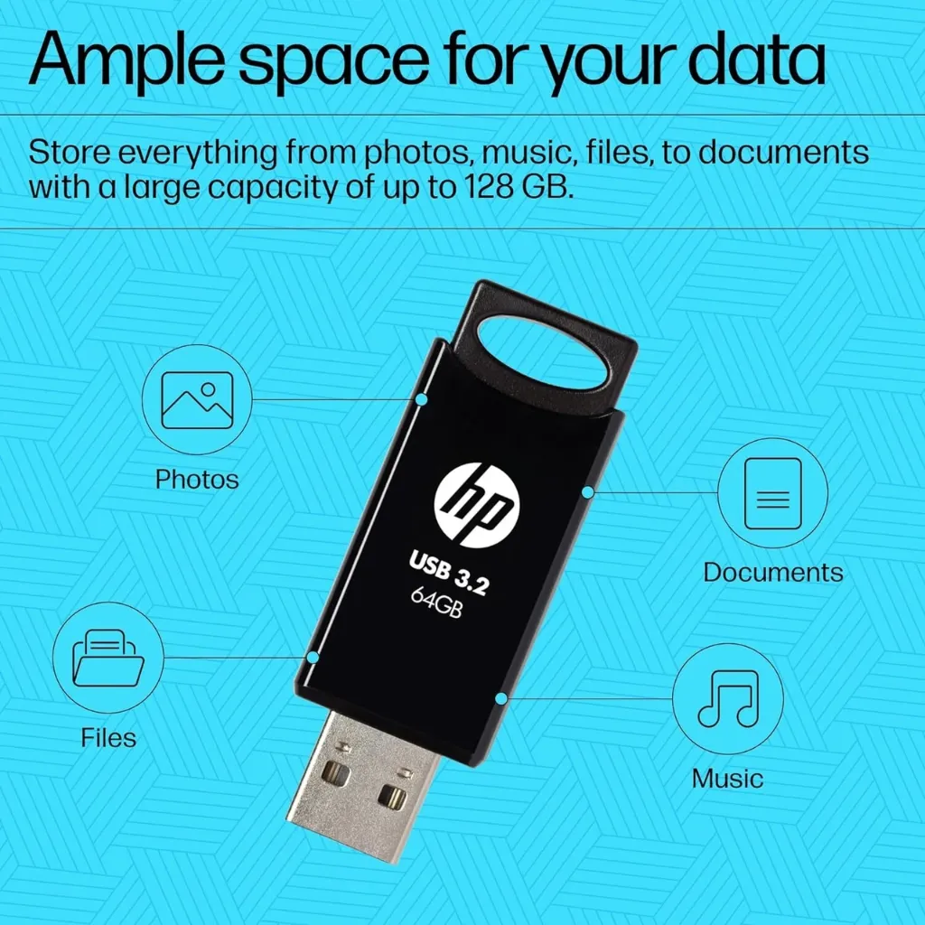 HP 64 GB PENDRIVE 3.2
