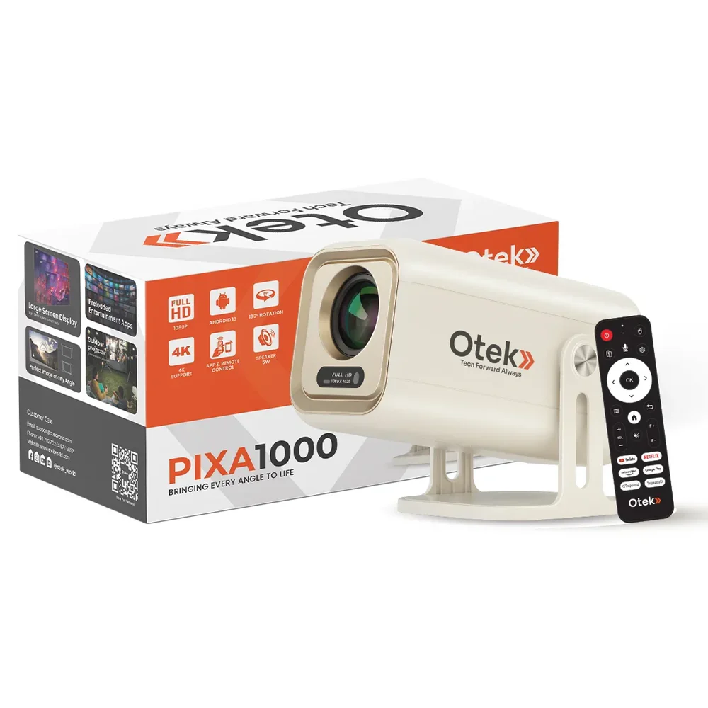 OTEK PIXA 1000 SMART HD PROJECTOR