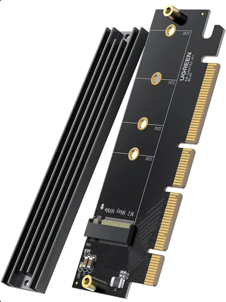 UGREEN M.2 TO PCIE 3.0 X4 EXPANSION CARD