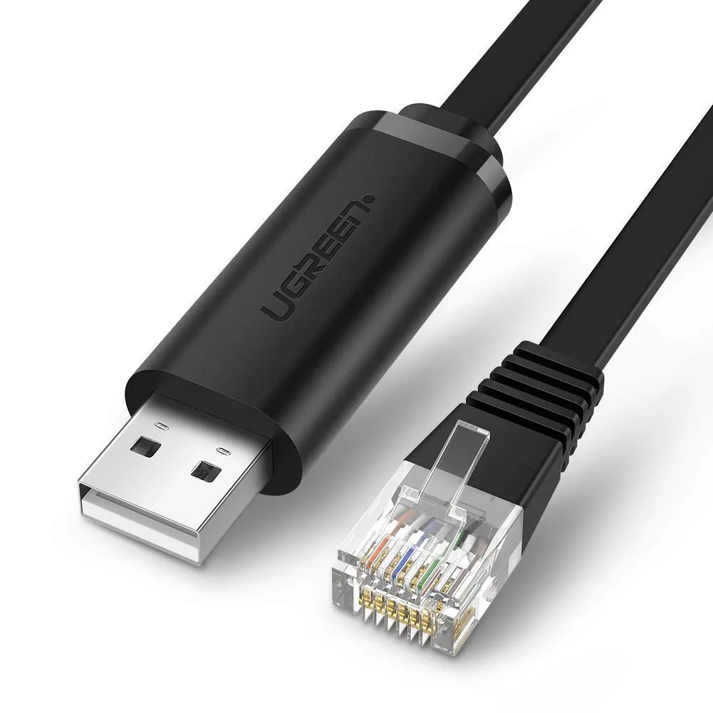 UGREEN USBTORJ45CONSOLE CABLE3MTRCM204
