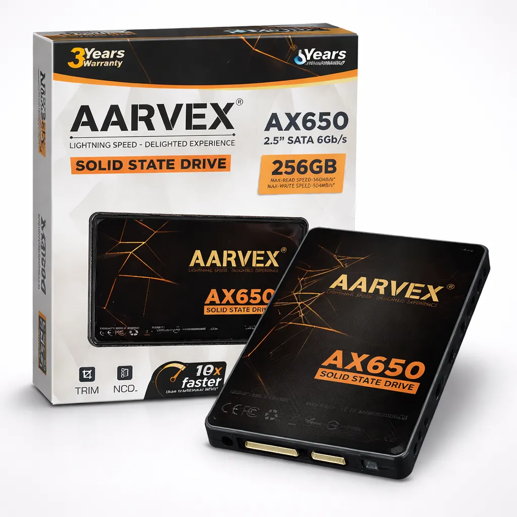 AARVEX SSD 256GB (AX650 – SMART SSD)
