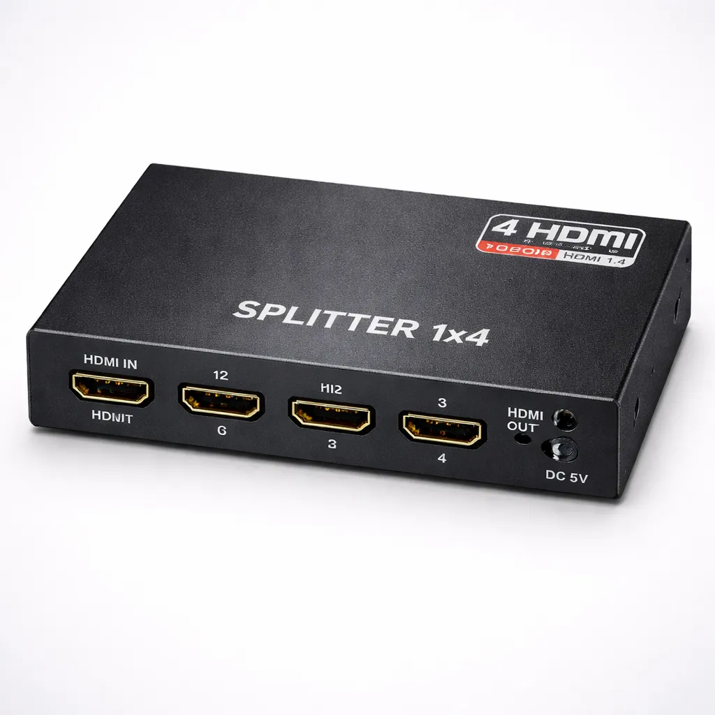 HDMI SPLITTER 1x4 (4 PORT HDMI SPLITTER)