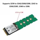 M.2 NVMe SSD EXTENSION ADAPTER BRACKET (2230 to 2280)
