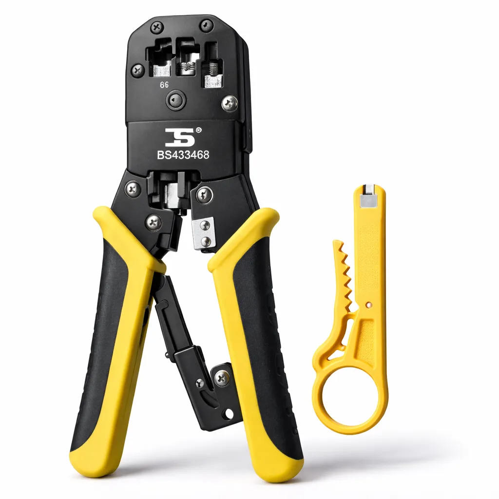 BOSI TOOLS BS433468 3-IN-1 MODULAR CRIMPING TOOL