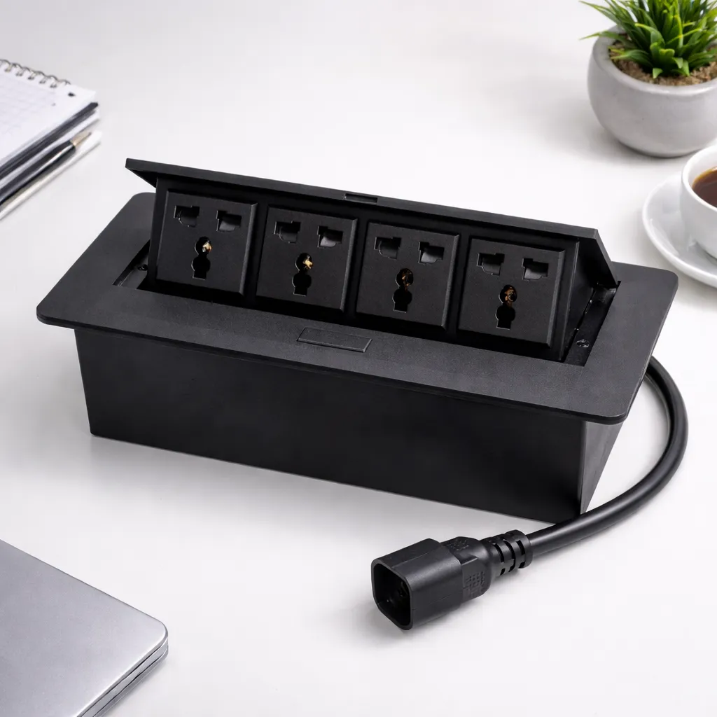 4 Pop-Up Power Socket (Table Mount / Conference Box)