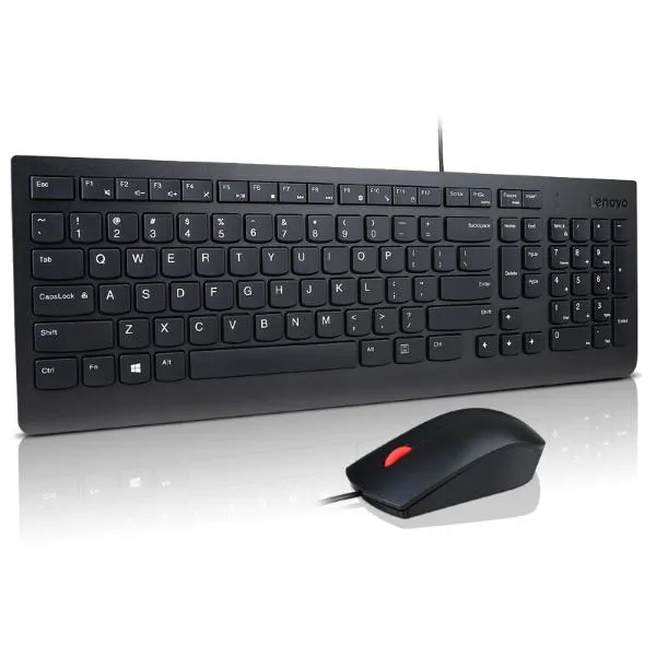 Lenovo 110 USB-A Wired Keyboard & Mouse Combo
