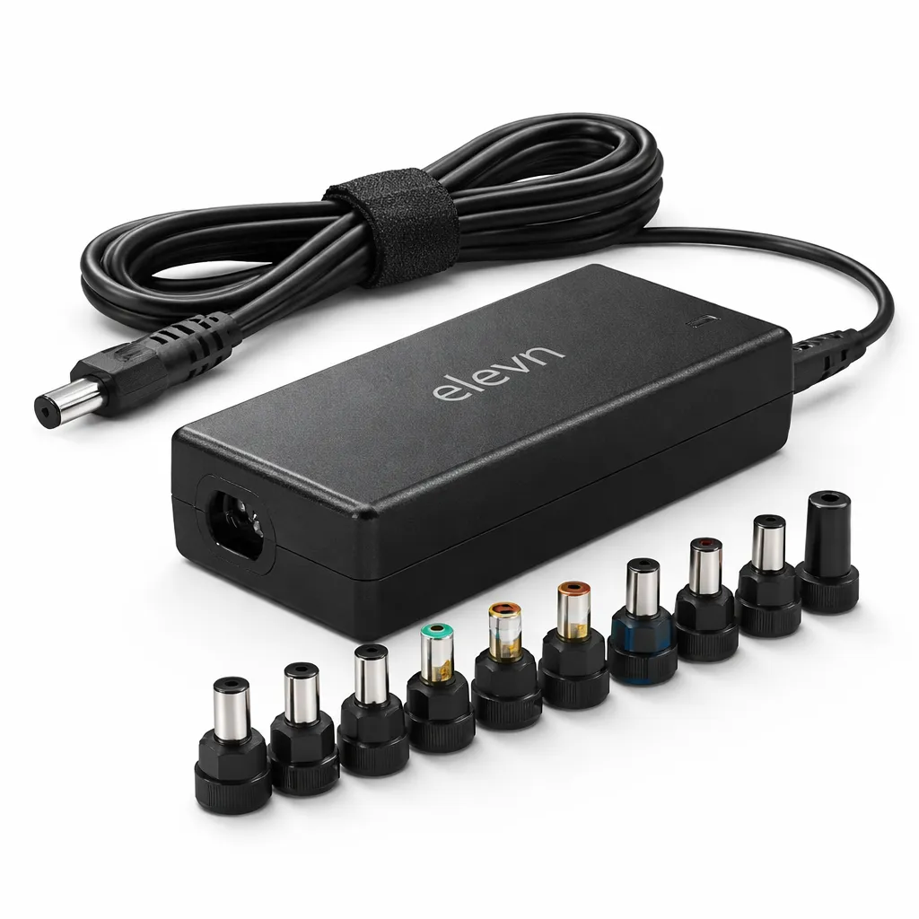 65W Universal Laptop Adapter (Multi-Pin Charger)