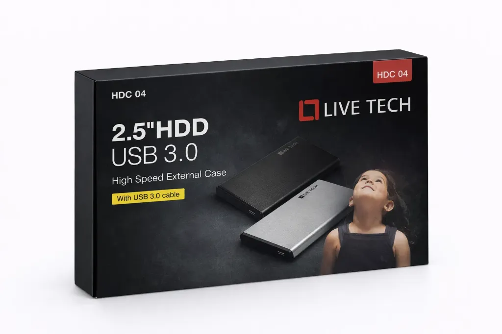 Live Tech HDC04 2.5" HDD USB 3.0 External Enclosure