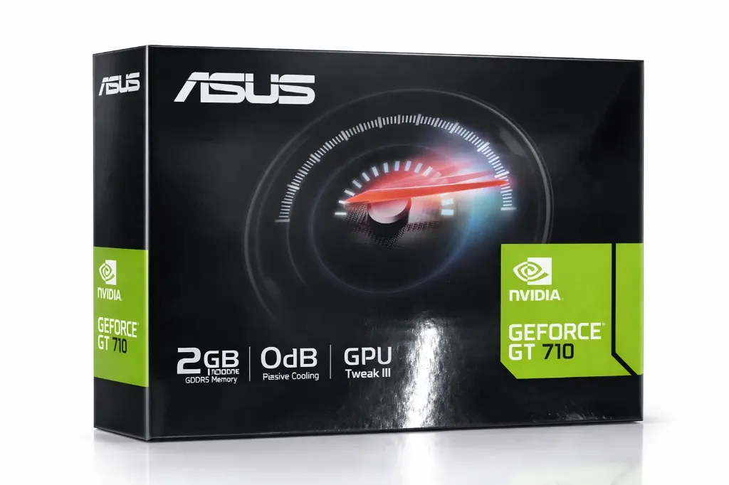 ASUS NVIDIA GeForce GT 710 2GB GDDR5 Graphics Card